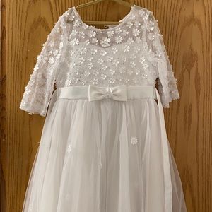 Communion dress size 7